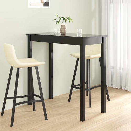 Tavolo bar mdf nero - tavolo,